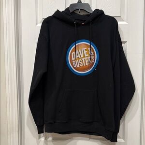 Dave & Buaters Black Men's Pull Over Hoodie